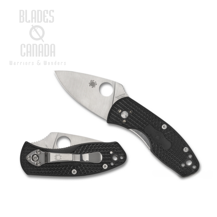 Spyderco Ambitious Lightweight Folding Knife, FRN Black, 148PBK