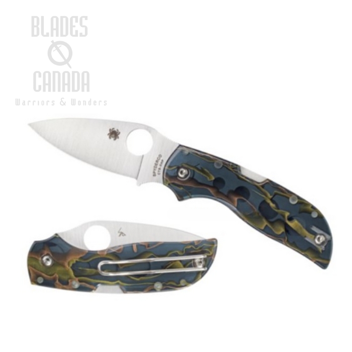 Spyderco Chaparral Folding Knife, CTS XHP, Raffir Noble Handle, C152RNP