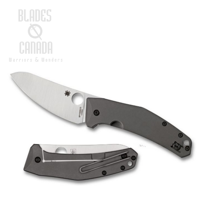 Spyderco SpydieChef Framelock Folding Knife, LC200-N, Titanium, C211TIP