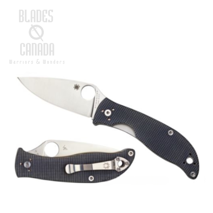 Spyderco Polestar Folding Knife, CTS BD1, G10 Grey, C220GPGY