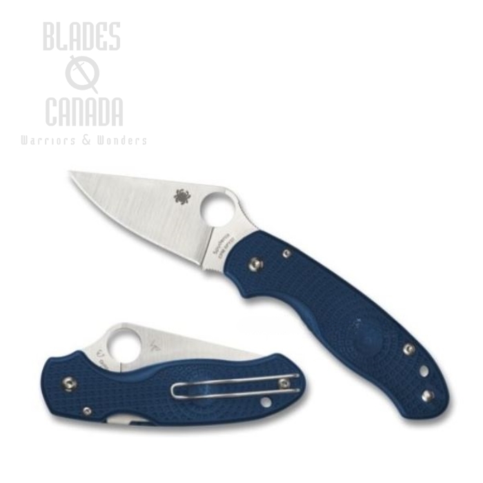 Spyderco Para 3 Compression Lock Folding Knife, CPM SPY27, FRN Blue, C223PCBL