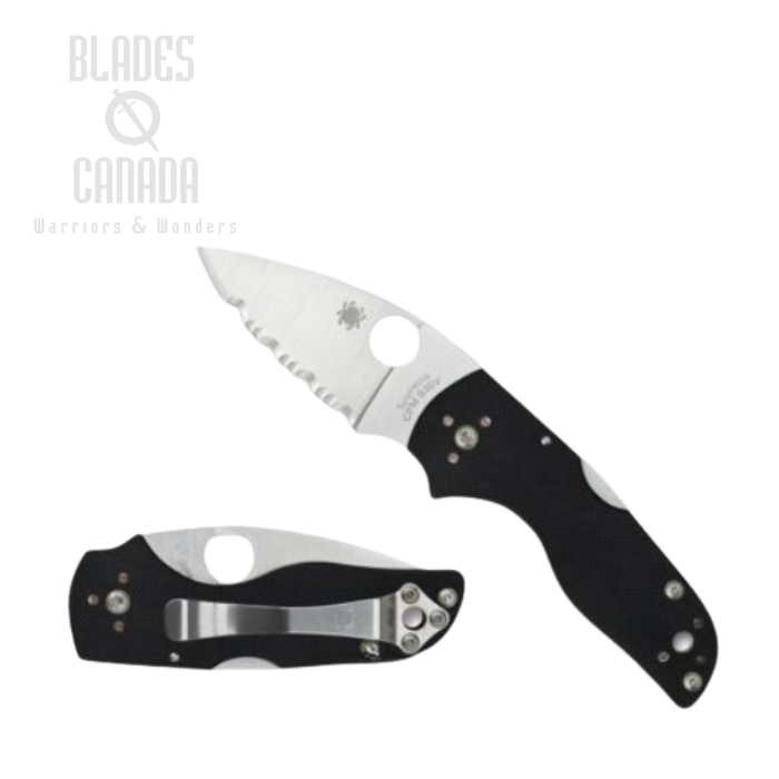 Spyderco Lil' Native Folding Knife, S30V, G10 Black, C230MBGS