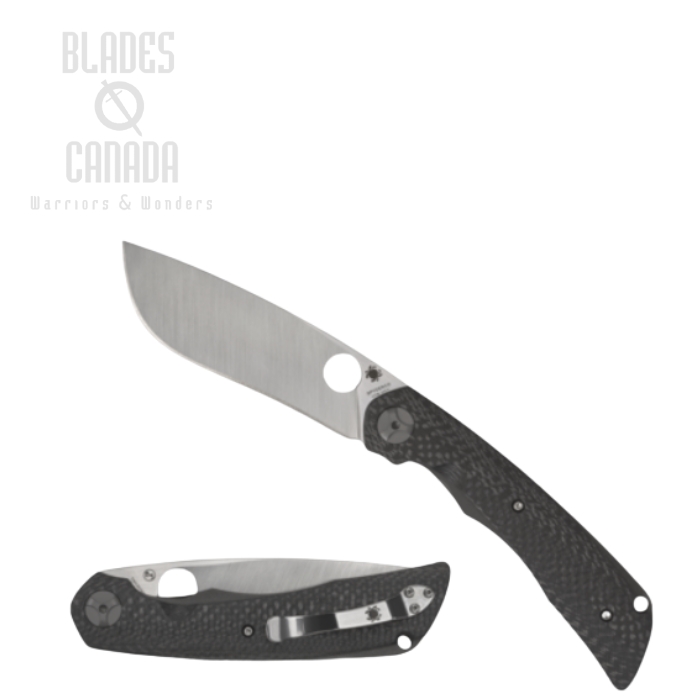 Spyderco Subvert Folding Knife, SPRINT RUN, CPM 20CV, Carbon Fiber, 239CFP
