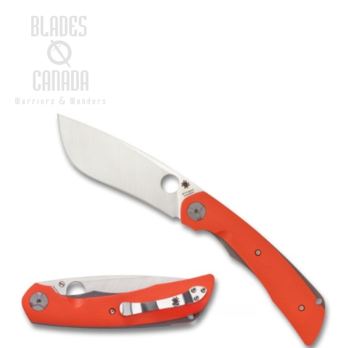 Spyderco Subvert Folding Knife, S30V, G10/Titanium, C239GPOR