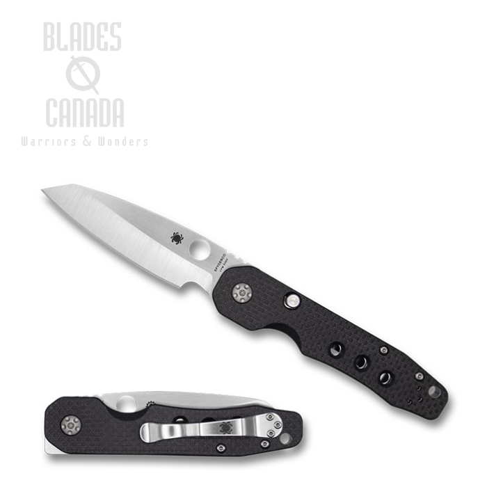 Spyderco Smock Compression Lock Folding Knife, S30V, Carbon Fiber, C240CFP