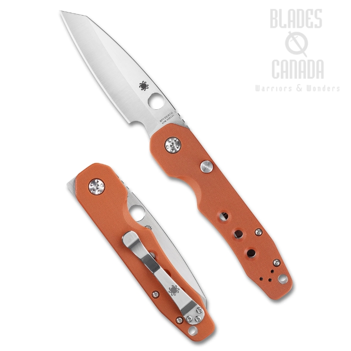 (Coming Soon) Spyderco SPRINT RUN Smock Compression Lock Folding Knife, CPM Rex 121, G10 Burnt Orange, C240GPBOR (image for) (Coming Soon) Spyderco SPRINT RUN Smock Compression Lock Folding Knife, CPM Rex 121, G10 Burnt Orange, C240GPBOR
