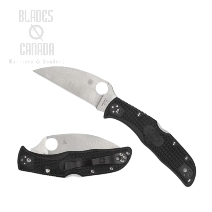 Spyderco Endela Folding Knife, VG10 Wharncliffe, FRN Black, C243FPWCBK