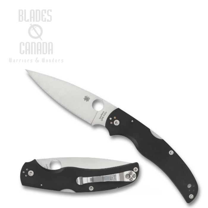 Spyderco Native Chief Folding Knife, S30V, G10 Black, C244GP