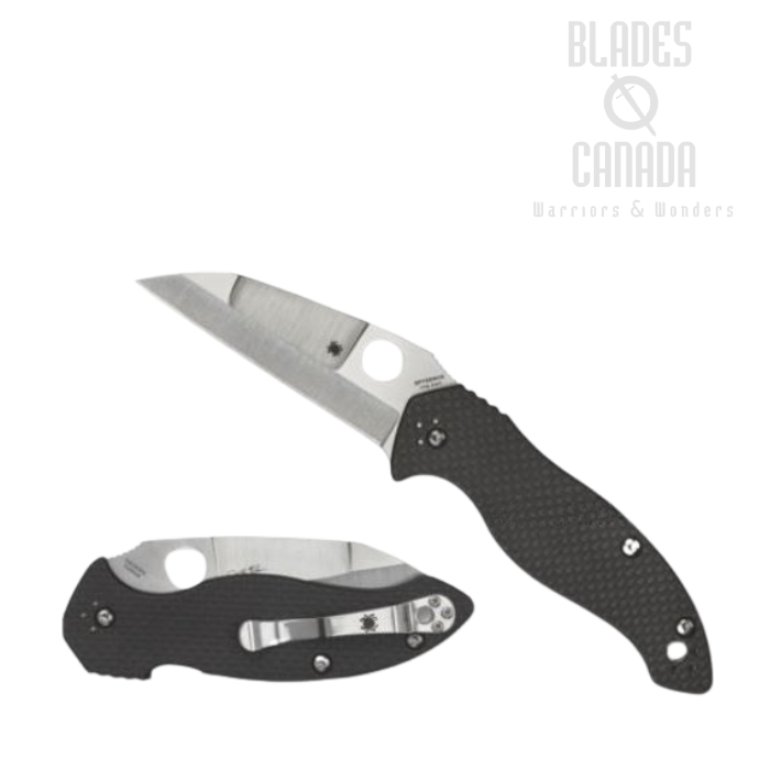 Spyderco Canis Compression Lock Folding Knife, S30V, G10/CF, C248CF