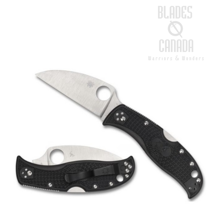 Spyderco Rockjumper Folding Knife, VG10 Wharncliffe, FRN Black, C254PBK