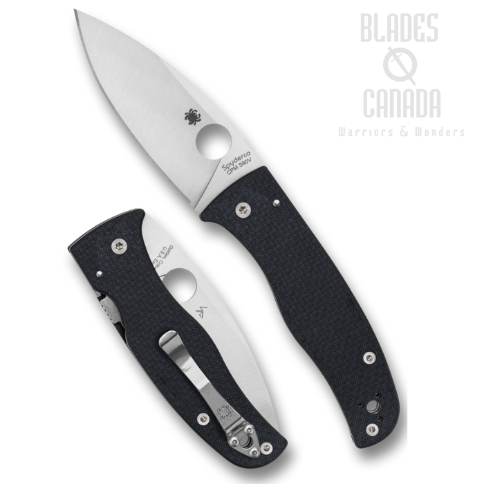 (Coming Soon) Spyderco SPRINT RUN Bodacious Compression Lock Folding Knife, CPM S90V Satin, Carbon Fiber, C263CFP90V