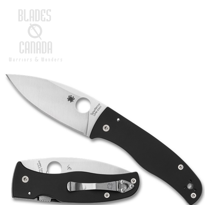 Spyderco Bodacious Folding Knife, CPM S30V, G10 Black, C263GP