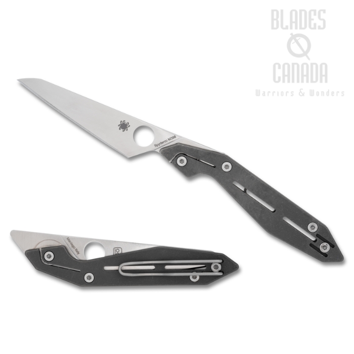 Spyderco NAND Slipjoint Folding Knife, M398, Titanium, C270TIP