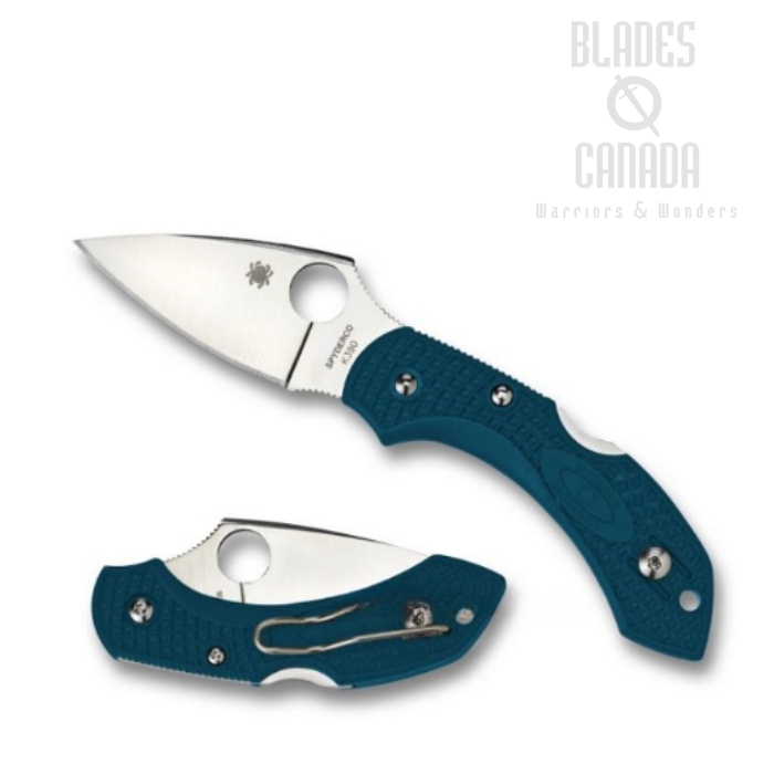 Spyderco Dragonfly 2 Folding Knife, K390, FRN Blue, C28FP2K390