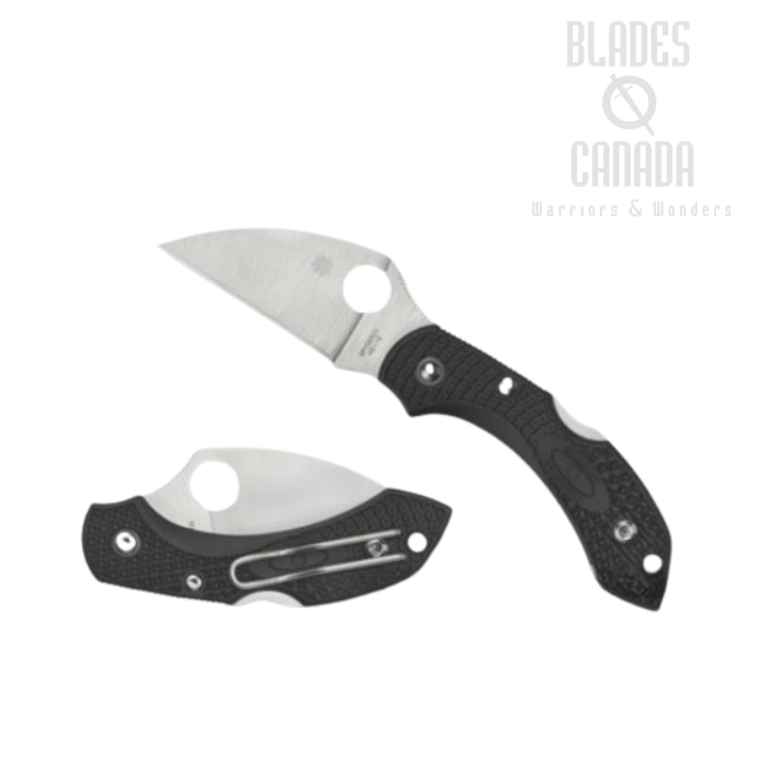 Spyderco Dragonfly 2 Folding Knife, VG10 Wharncliffe Blade, FRN Black, C28FPWCBK2