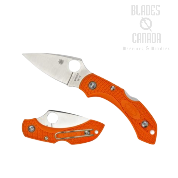 Spyderco Dragonfly Folding Knife, VG10, FRN Orange, C28POR2