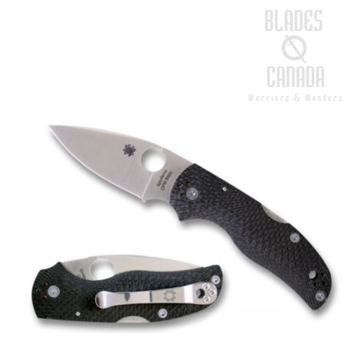 Spyderco Native 5 Back Lock Folding Knife, S90V, Carbon Fiber, C41CFFP5