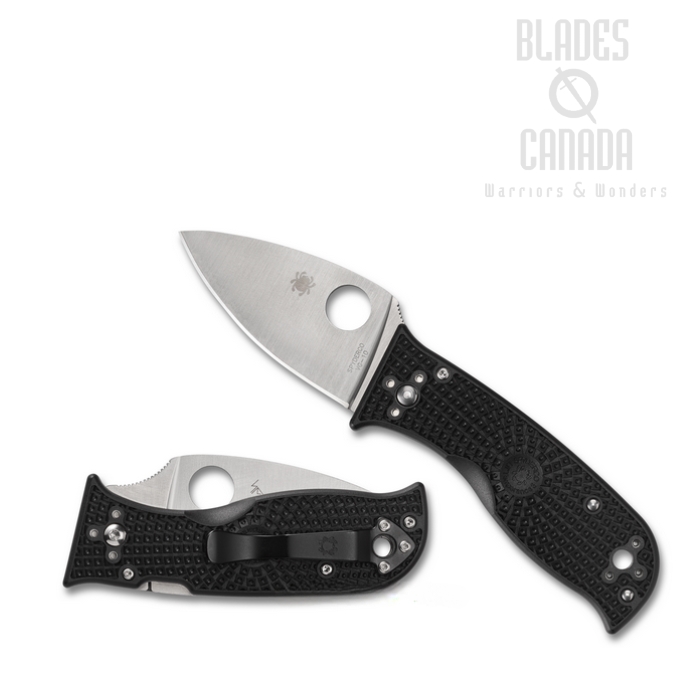 Spyderco Lil Temperance 3 Lightweight Folding Knife, VG10, FRN Black, 69PBK
