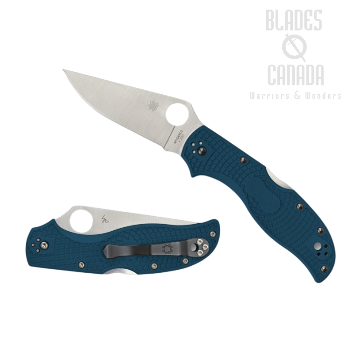 Spyderco Stretch 2 Folding Knife, K390, FRN Blue, C90FP2K390