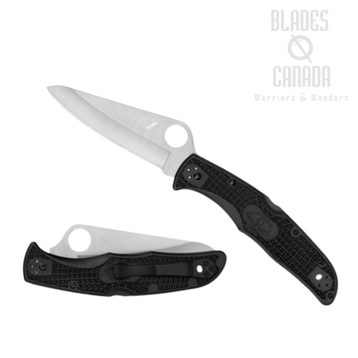 Spyderco Pacific Salt 2 Folding Knife, H1 Steel, FRN Black, C91PBK2