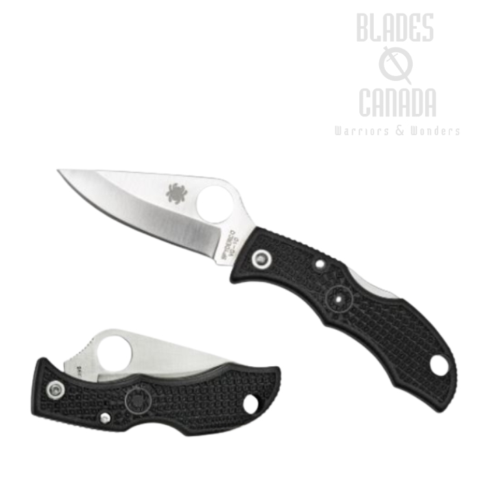 Spyderco LadyBug 3 Folding Knife, VG10, FRN Black, LBKP3