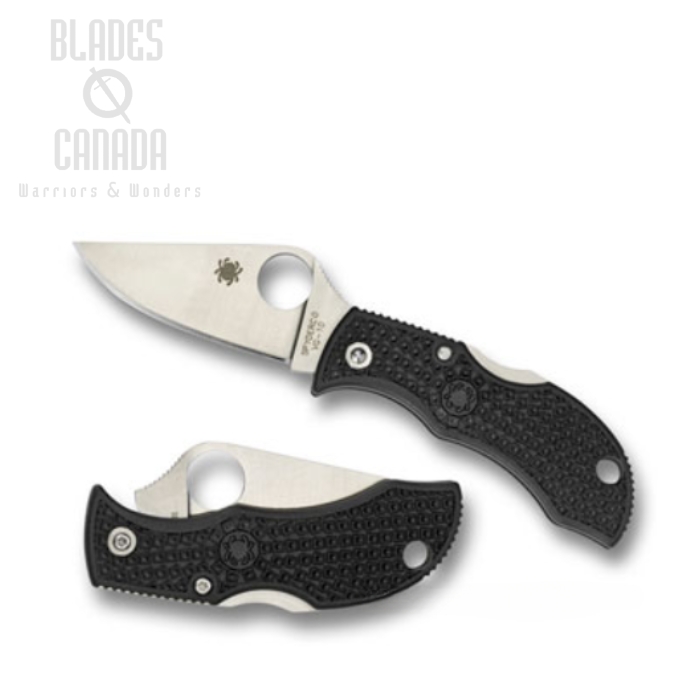 Spyderco ManBug Folding Knife, VG10, FRN Black, CMBKP
