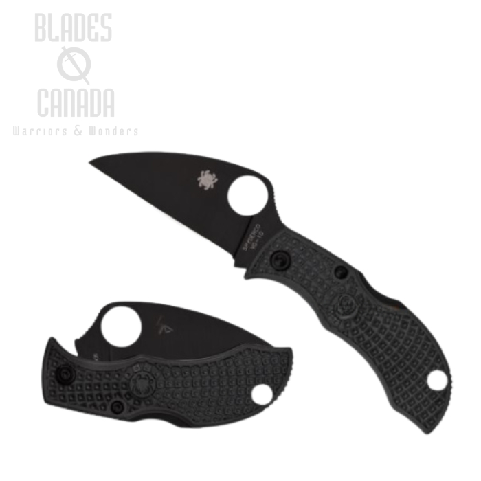 Spyderco Manbug Folding Knife, VG10 Wharncliffe, FRN Black, CMBKWPBK