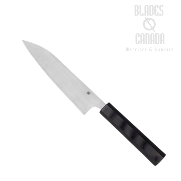 Spyderco Wakita Funayuki Kitchen Knife, CTS BD1N Steel, G10 Handle, K16GP