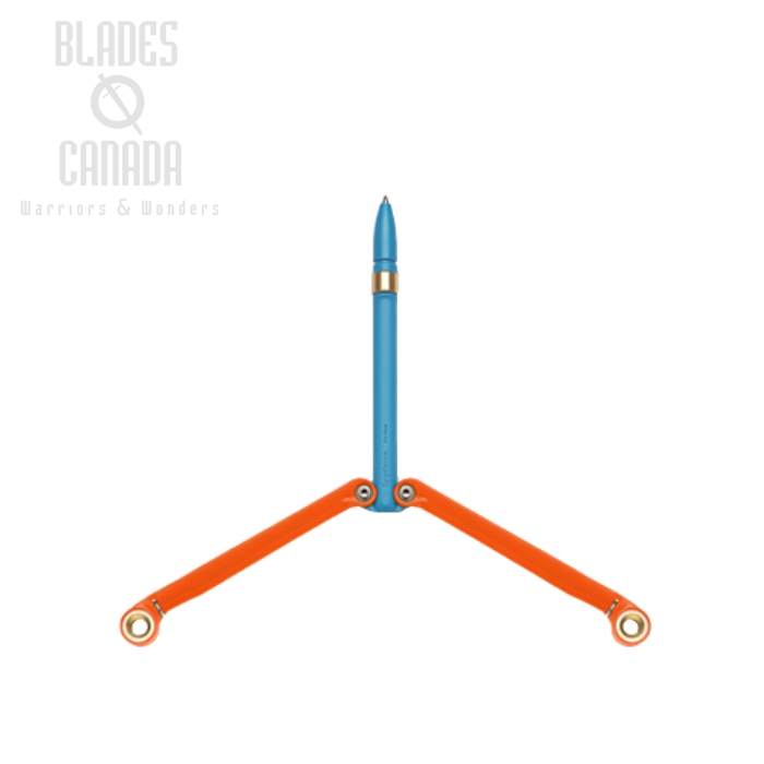 Spyderco BaliYo Heavy Duty Pen, Orange/Blue, YUS116
