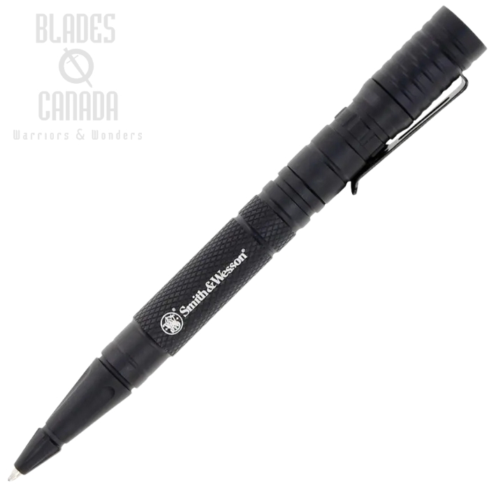 Smith & Wesson Tactical Pen Light, Black Metal - 125 Lumens, SW1163727 Smith & Wesson Tactical Pen Light, Black Metal - 125 Lumens, SW1163727