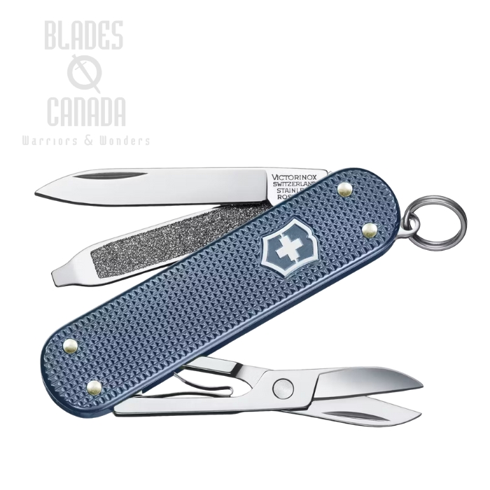 Victorinox Swiss Army Classic SD Multitool, Limited Edition 2026, Alox Glacial Blue, 0.6221.L26