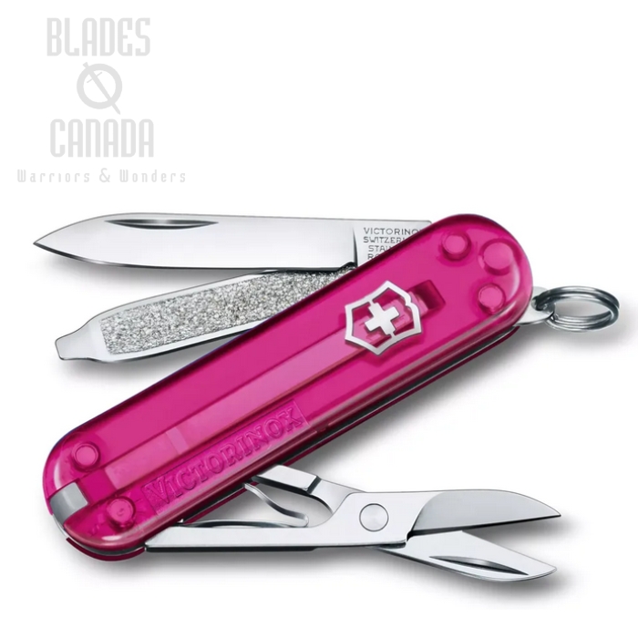 Victorinox Swiss Army Classic SD Multitool, Transparent Cupcake Dream Pink, 0.6223.T5R-X5 (image for) Victorinox Swiss Army Classic SD Multitool, Transparent Cupcake Dream Pink, 0.6223.T5R-X5