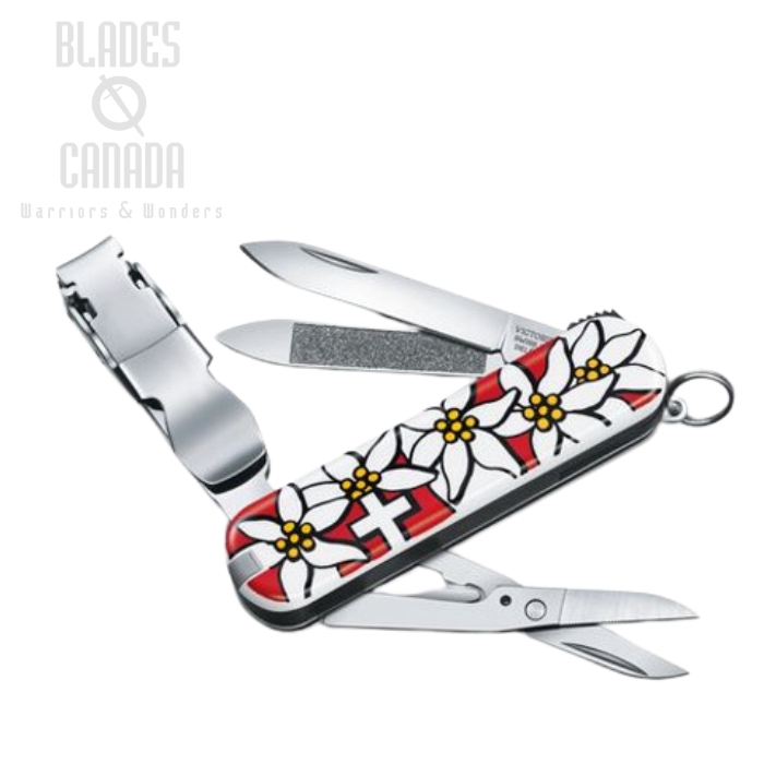 (image for) Victorinox Swiss Army Nail Clip 580 Multitool, Edelweiss