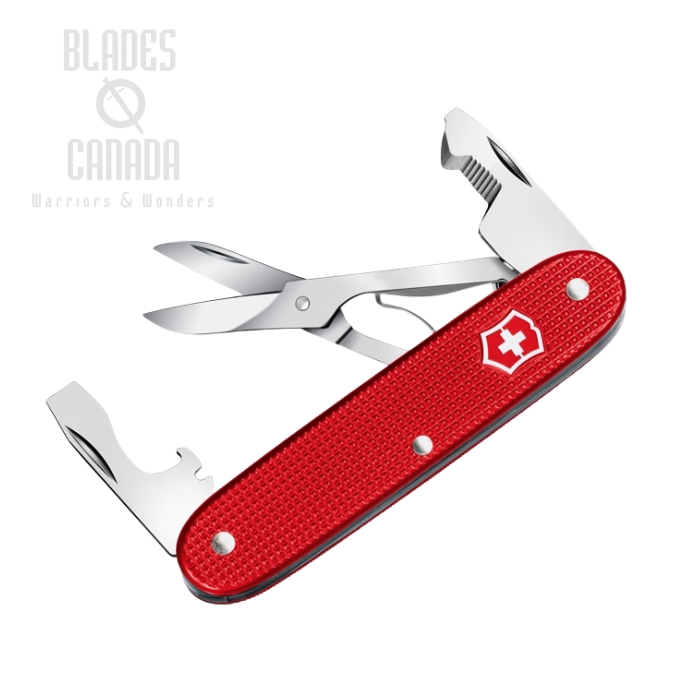 Victorinox Swiss Army Companion Slim Multitool, Alox Red, 0.8170.20