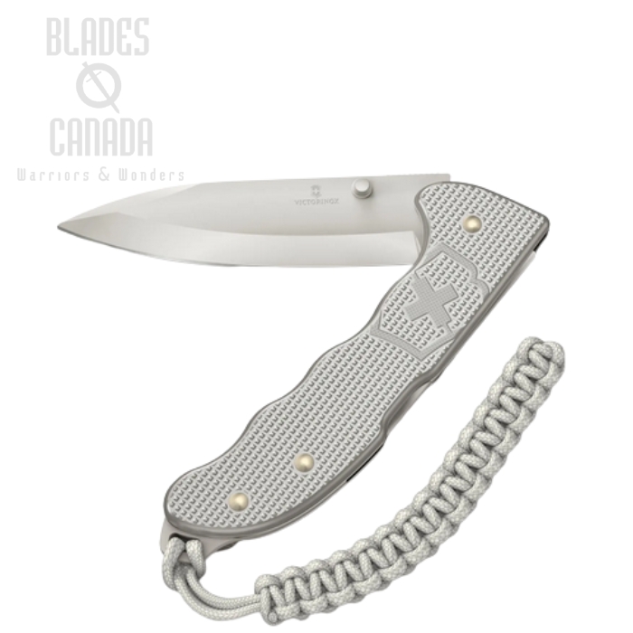 (image for) Victorinox Swiss Army Evoke Folding Knife, Stainless, Alox Silver, 0.9415.D26