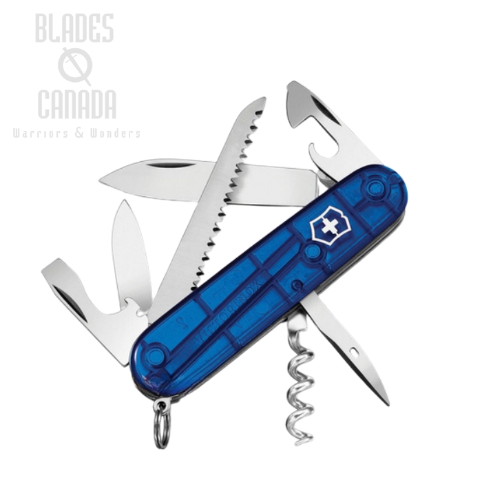 (image for) Victorinox Swiss Army Camper Multitool, Sapphire Blue