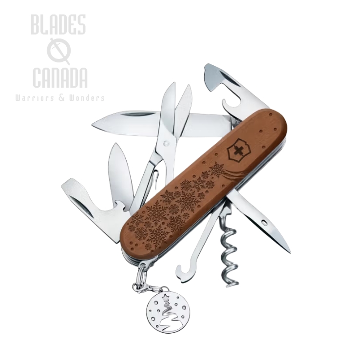 Victorinox Swiss Army Climber Multitool, Limited Edition, Wood Winter Magic, 1.3701.63E1