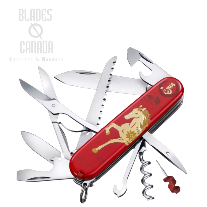 Victorinox Swiss Army Huntsman Multitool, Year of the Horse 2026, 1.3714.E15