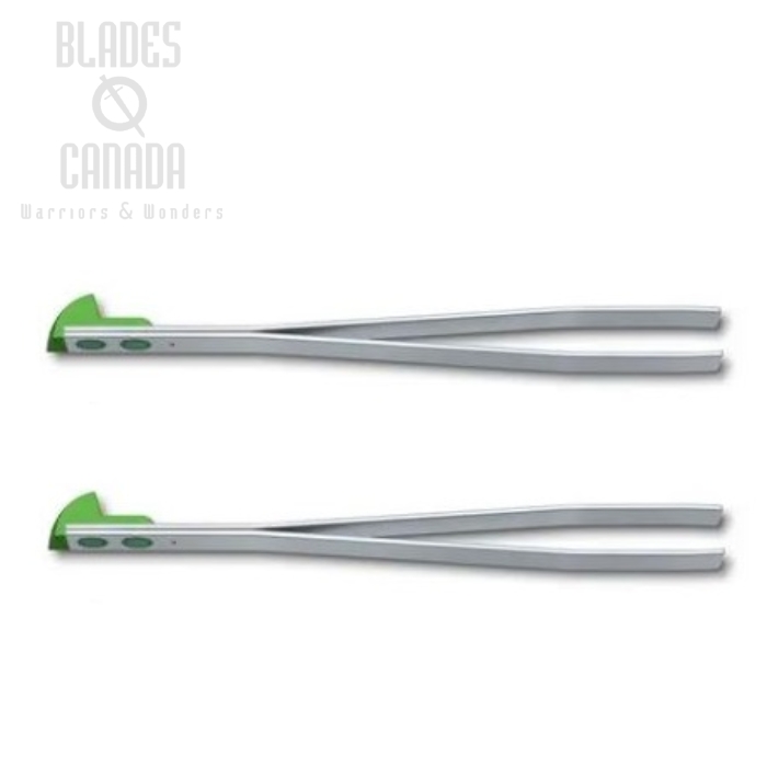 (image for) Victorinox Swiss Army Replacement Tweezers Large Green - 2 Pack