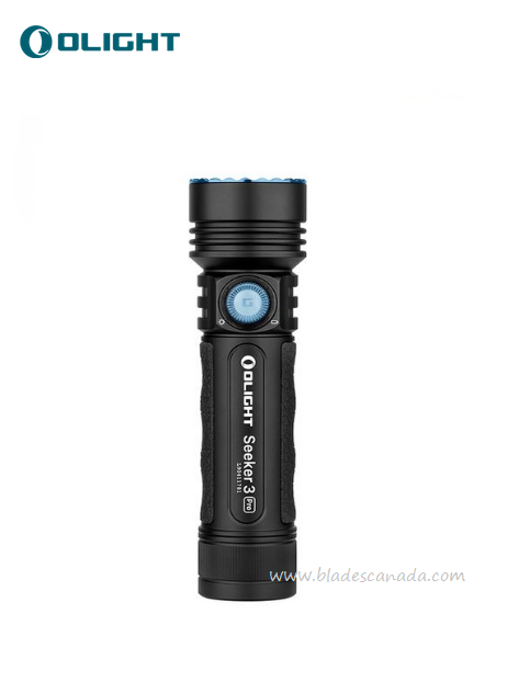 Olight Seeker 3 Pro Rechargeable Flashlight, Black - 4200 Lumens