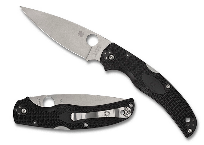 Spyderco Native Chief Lightweight Folding Knife, CTS BD1N, FRN Black, C244PBK