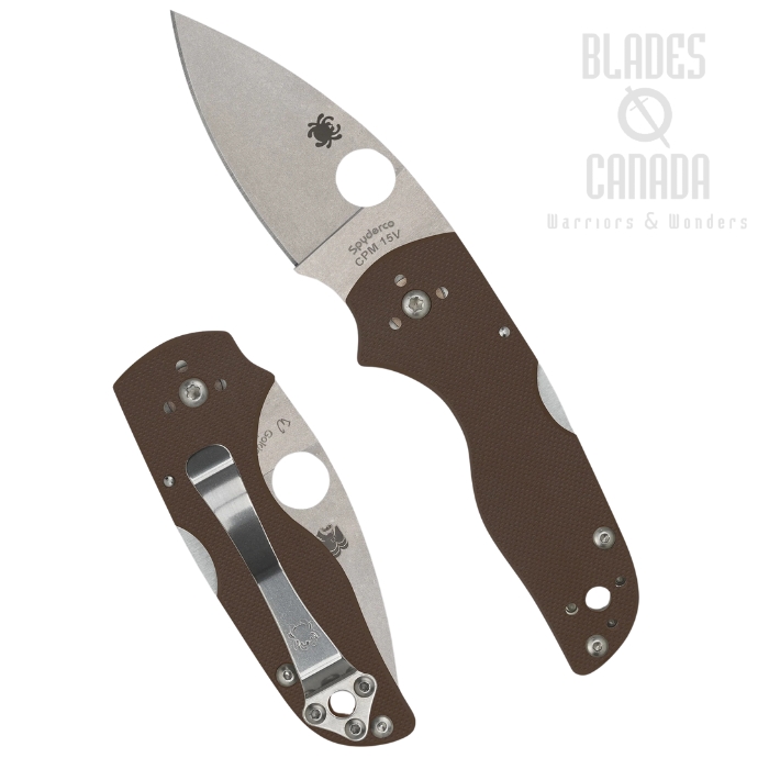 (Coming Soon) Spyderco Lil Native SPRINT RUN Back Lock Folding Knife, CPM 15V Stainless, G10 Brown (Coming Soon) Spyderco Lil Native SPRINT RUN Back Lock Folding Knife, CPM 15V Stainless, G10 Brown