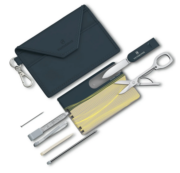 Swiss Army Card Classic New York Style Multitool, 8 Tools, 0.7100.E223