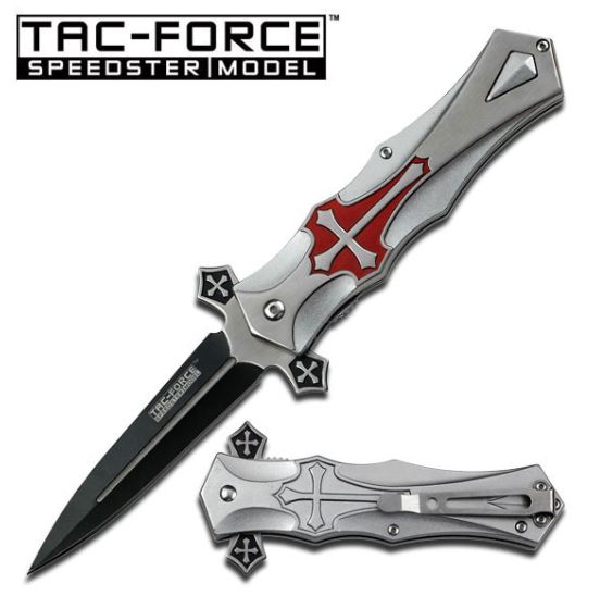 Tac Force 817RD Celtic Cross - Red