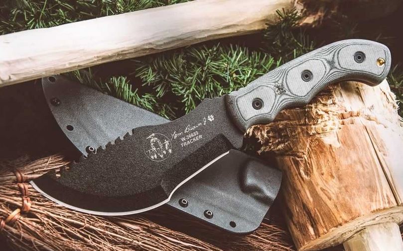 TOPS Tom Brown Tracker Rocky Mountain Fixed Blade Knife, Kydex Sheath, TBT-010RMT - Click Image to Close
