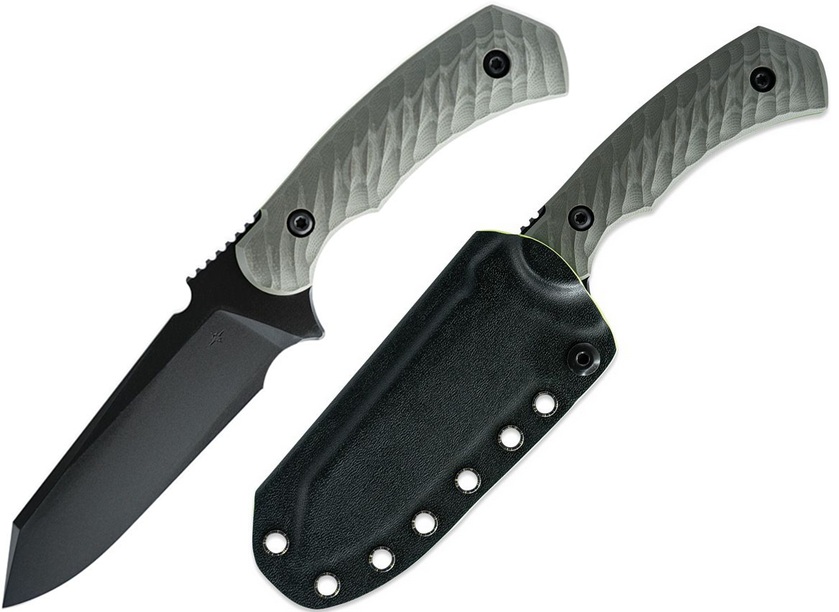 (image for) TOOR Zenith Apocalypse Fixed Blade Knife, CPM Cru-Wear Steel, G10, TR33809