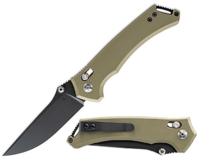 (image for) TOOR Draper Crossbar Lock Folding Knife, CPM MagnaCut Steel, G10, TR33879