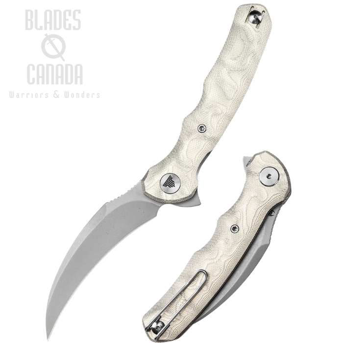 (image for) Trivisa Lacerta-AL Flipper Folding Knife, 14C28N Sand Blast, Aluminum Foil, TVTY19AL14