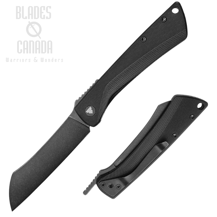 (image for) Trivisa Norma-03 Folding Knife, 14C28N Black SW, G10 Black, TVYD01BG14