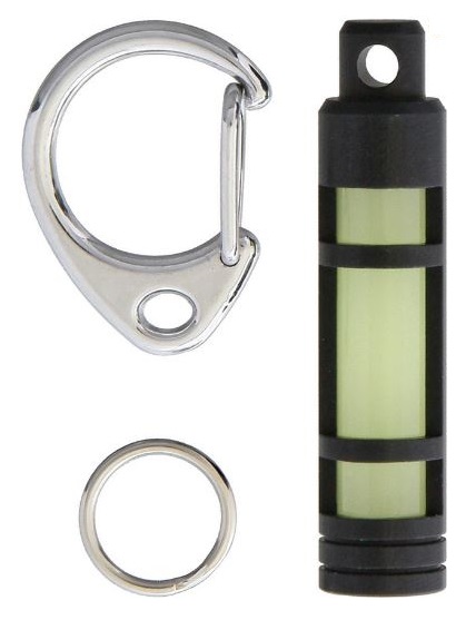 TEC Accessories Embrite Glow Fob Aluminum - Black